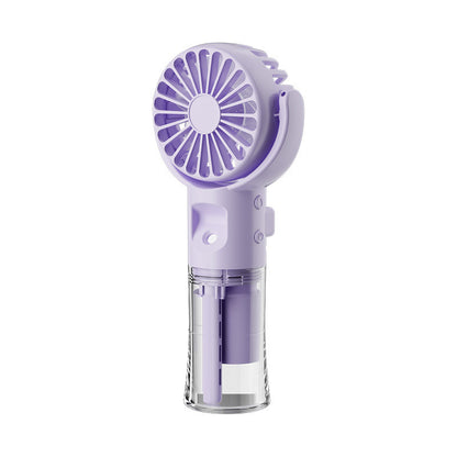 Breezy Pop®️ Handheld Mist Fan for Instant Cool Relief